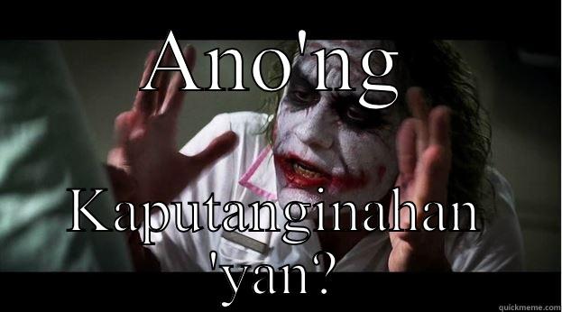 ANO'NG KAPUTANGINAHAN 'YAN? Joker Mind Loss