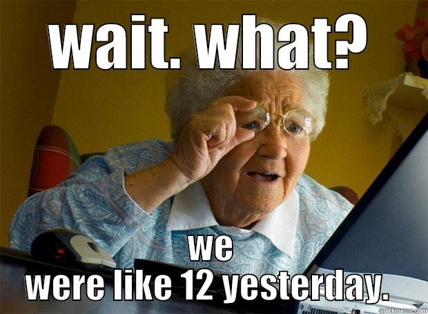 when your friend gets engaged - WAIT. WHAT? WE WERE LIKE 12 YESTERDAY.  Grandma finds the Internet