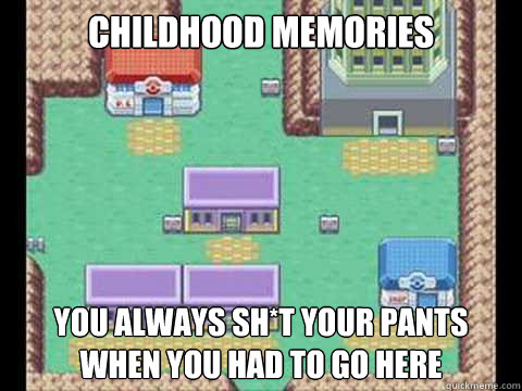 Childhood memories you always sh*t your pants when you had to go here  childhood memories lavender town