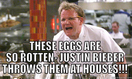  THESE EGGS ARE SO ROTTEN- JUSTIN BIEBER THROWS THEM AT HOUSES!!! Misc