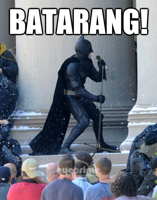 BATARANG!   Karaoke Batman