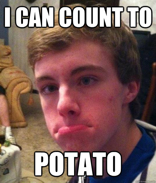 I CAN COUNT TO POTATO - I CAN COUNT TO POTATO  Misc