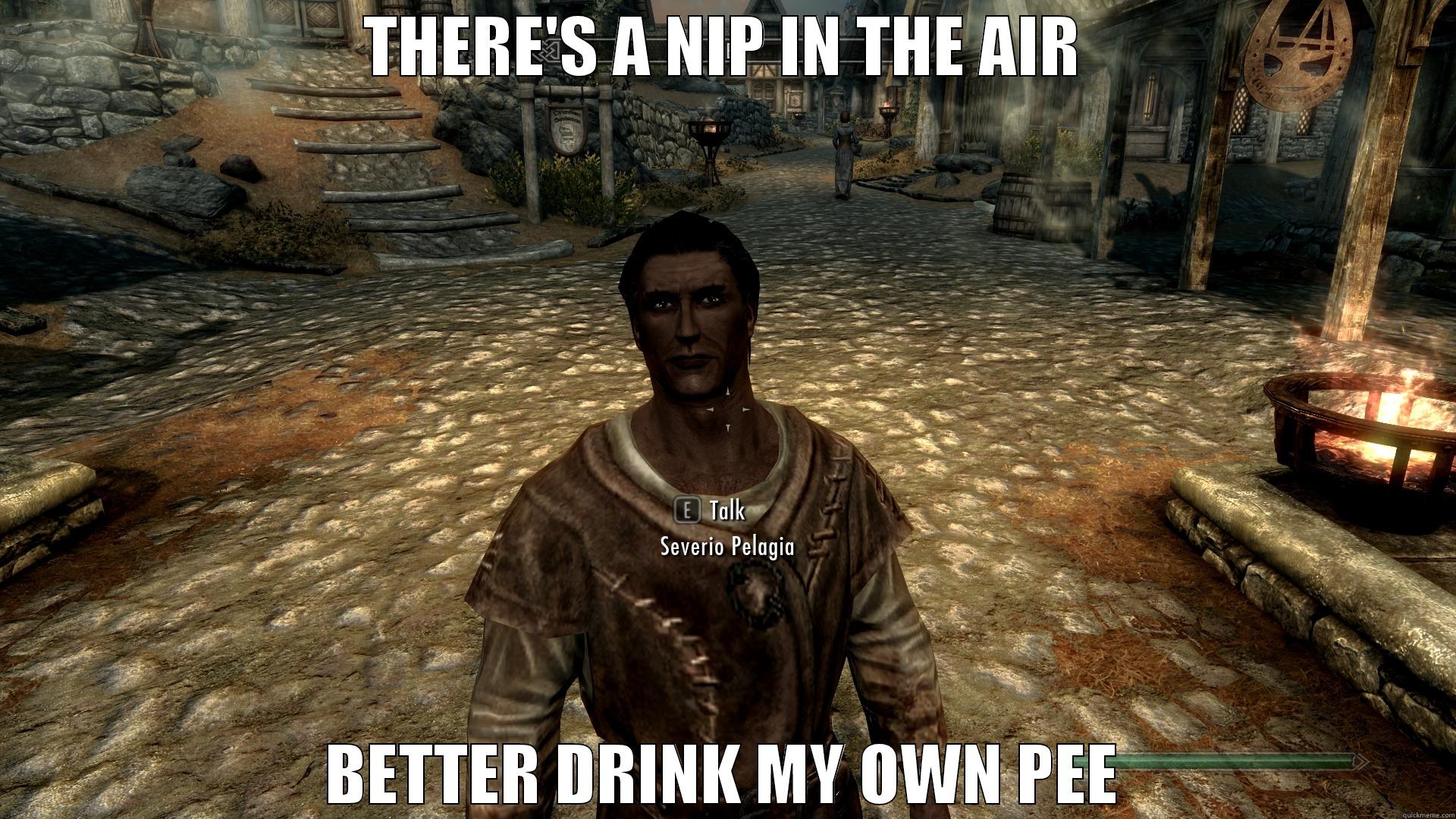 Nippy Pelagius - THERE'S A NIP IN THE AIR BETTER DRINK MY OWN PEE Misc