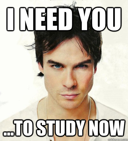 I need you ...to study now - I need you ...to study now  Misc