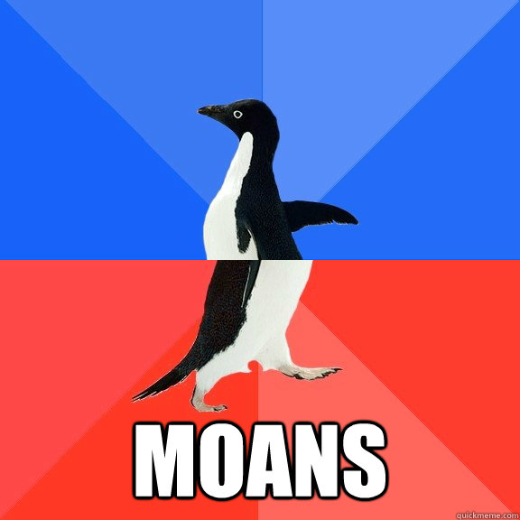  Moans  Socially Awkward Awesome Penguin