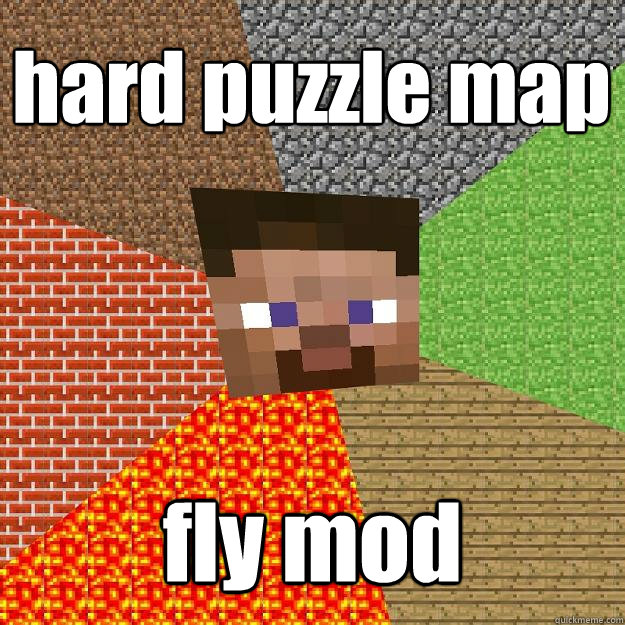 hard puzzle map fly mod - hard puzzle map fly mod  Minecraft