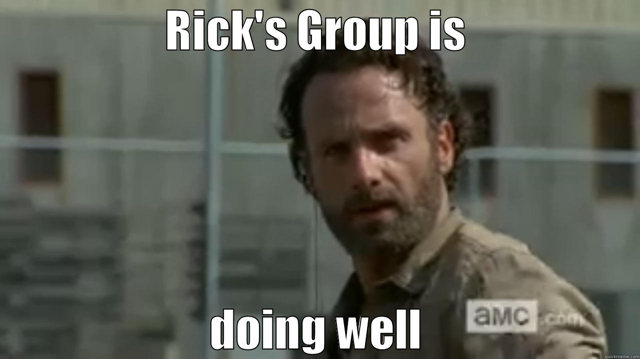 RICK'S GROUP IS DOING WELL Misc