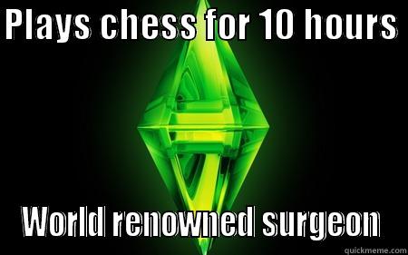 PLAYS CHESS FOR 10 HOURS  WORLD RENOWNED SURGEON Misc