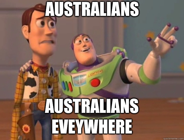 Australians Australians eveywhere  Toy Story