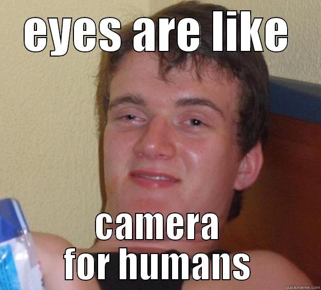 in HD - EYES ARE LIKE CAMERA FOR HUMANS 10 Guy