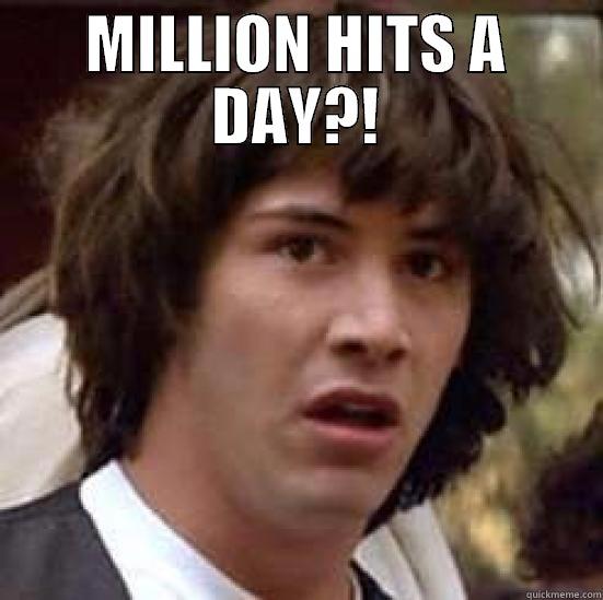 Software Scaling - MILLION HITS A DAY?!  conspiracy keanu