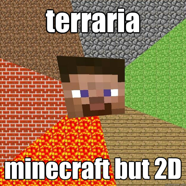 terraria minecraft but 2D - terraria minecraft but 2D  Minecraft