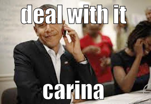 DEAL WITH IT CARINA Misc