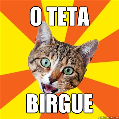 O TETA BIRGUE  Bad Advice Cat