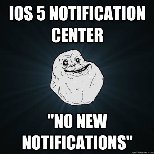 iOS 5 Notification Center 