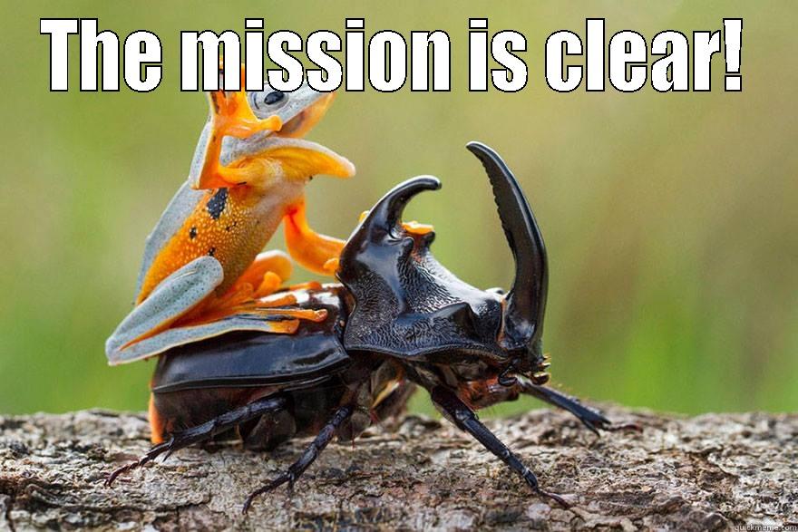 THE MISSION IS CLEAR!  Misc