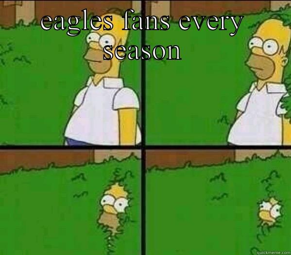 EAGLES FANS EVERY SEASON  Misc