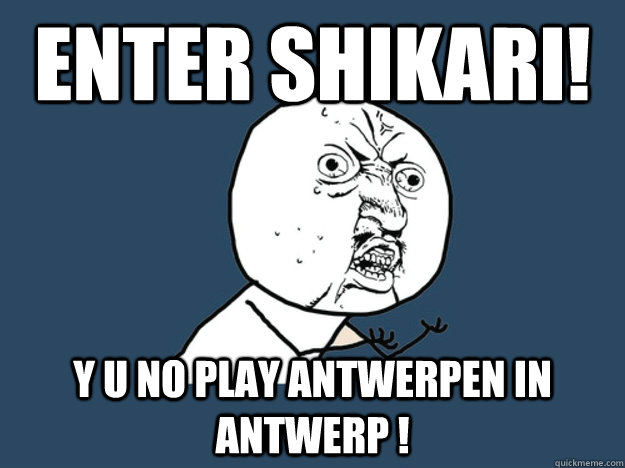 Enter Shikari! Y u no play Antwerpen in Antwerp !  