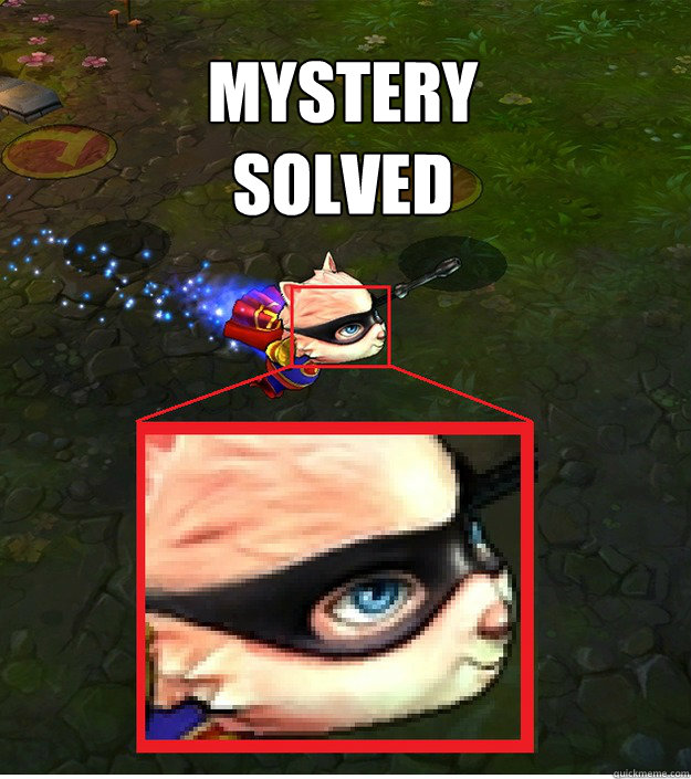 Mystery Solved  Teemo Eyes