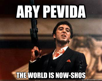 Ary Pevida The world is now-shos  