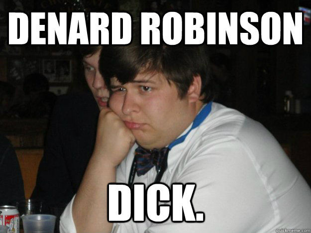 denard robinson dick.  