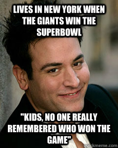 lives in new york when the giants win the superbowl 