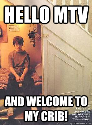 hello mtv and welcome to my crib! - hello mtv and welcome to my crib!  awe, harry potter