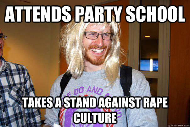 attends party school takes a stand against rape culture  