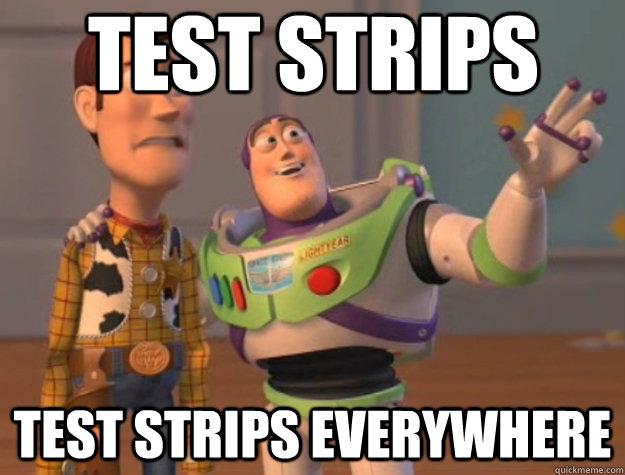 Test Strips Test Strips Everywhere  Toy Story