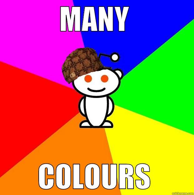 MANY COLOURS Scumbag Redditor