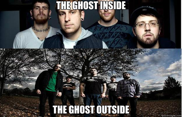 THE GHOST INSIDE THE GHOST OUTSIDE - THE GHOST INSIDE THE GHOST OUTSIDE  TGITGO