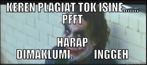 INGGEH SUE - KEREN PLAGIAT TOK ISINE....... PFFT HARAP DIMAKLUMI.          INGGEH Misc