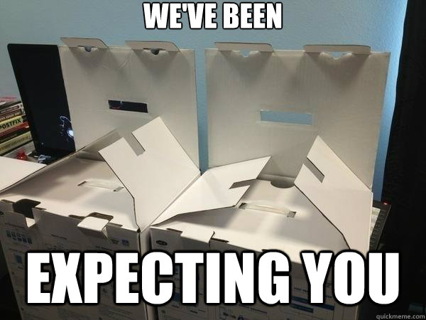 We've been expecting you - We've been expecting you  Conspiring Boxes