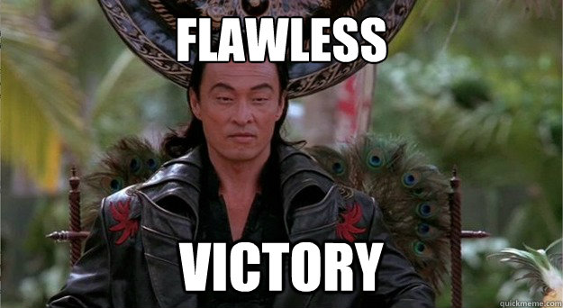 flawless victory meaning