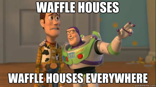 waffle houses waffle houses everywhere  
