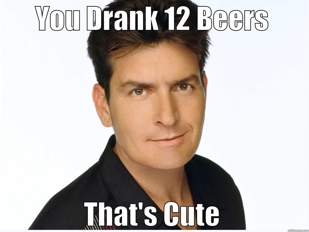 Two And A Half Men - YOU DRANK 12 BEERS THAT'S CUTE Misc