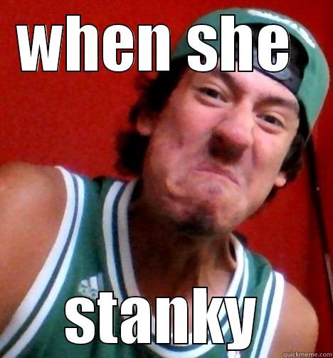 WHEN SHE  STANKY Misc