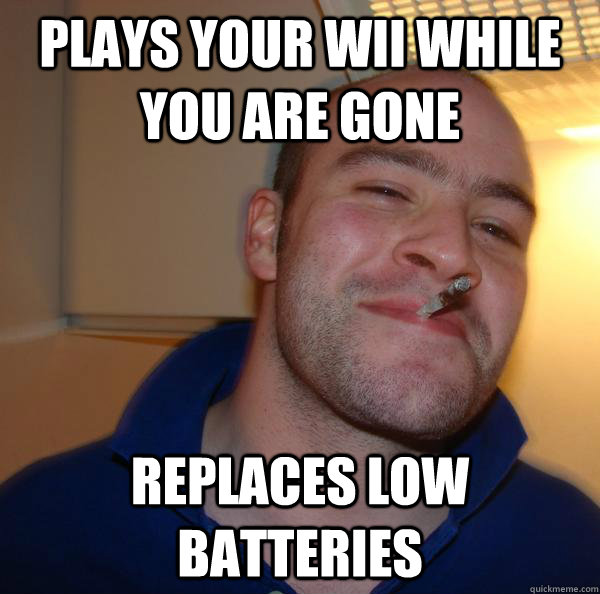 Plays your wii while you are gone replaces low batteries - Plays your wii while you are gone replaces low batteries  Misc