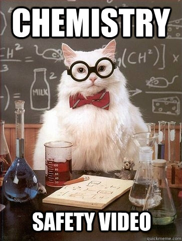 Chemistry  Safety Video  Chemistry Cat