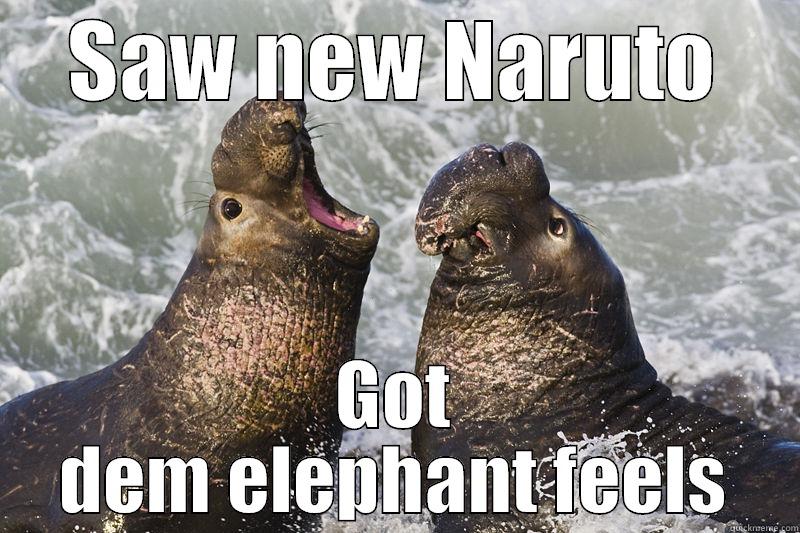 SAW NEW NARUTO GOT DEM ELEPHANT FEELS Misc