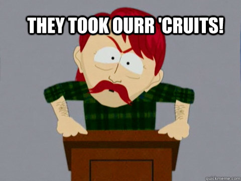 They Took ourr 'cruits! - They Took ourr 'cruits!  south park redneck