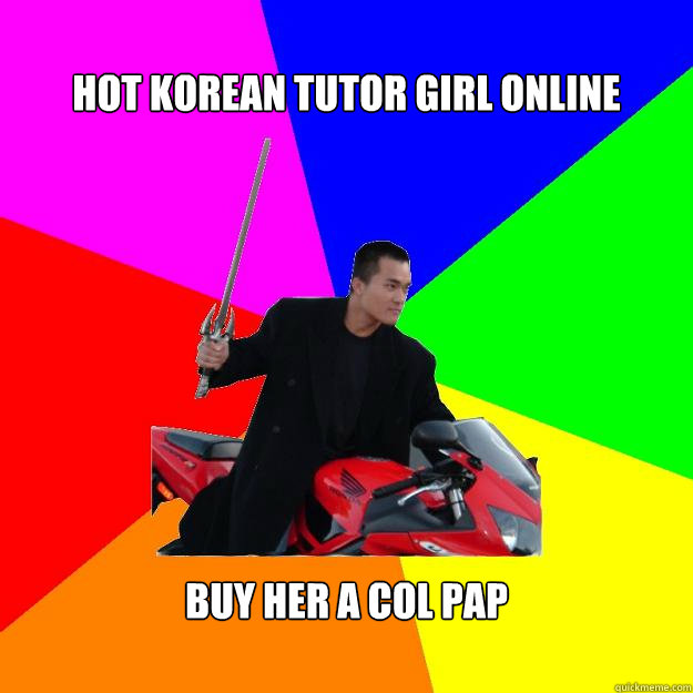 Hot korean tutor girl online Buy her a Col pap  