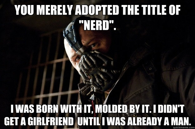 You merely adopted the title of 