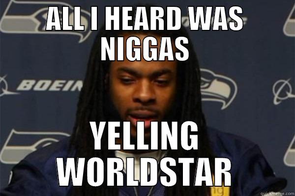 #Superbowl 49 - ALL I HEARD WAS NIGGAS YELLING WORLDSTAR Misc