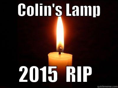 Colin's Lamp -       COLIN'S LAMP             2015  RIP       Misc