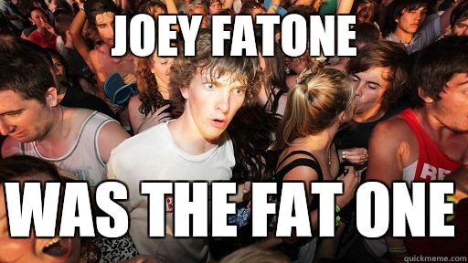 Joey fatone Was the fat one  - Joey fatone Was the fat one   Sudden Clarity Clarence