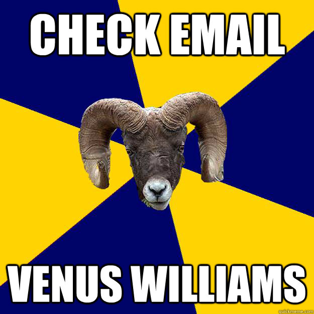 check email venus williams  
