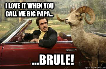 Brule I Love It When You Call Me Big Papa Goulet Quickmeme