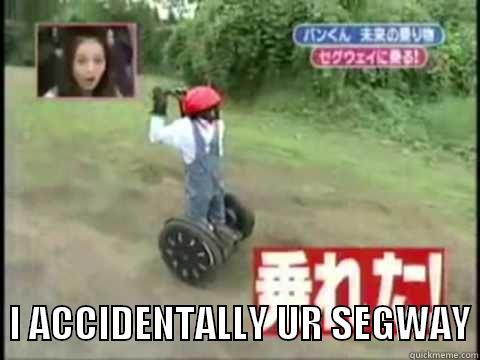 Segway Chimp -    I ACCIDENTALLY UR SEGWAY Misc