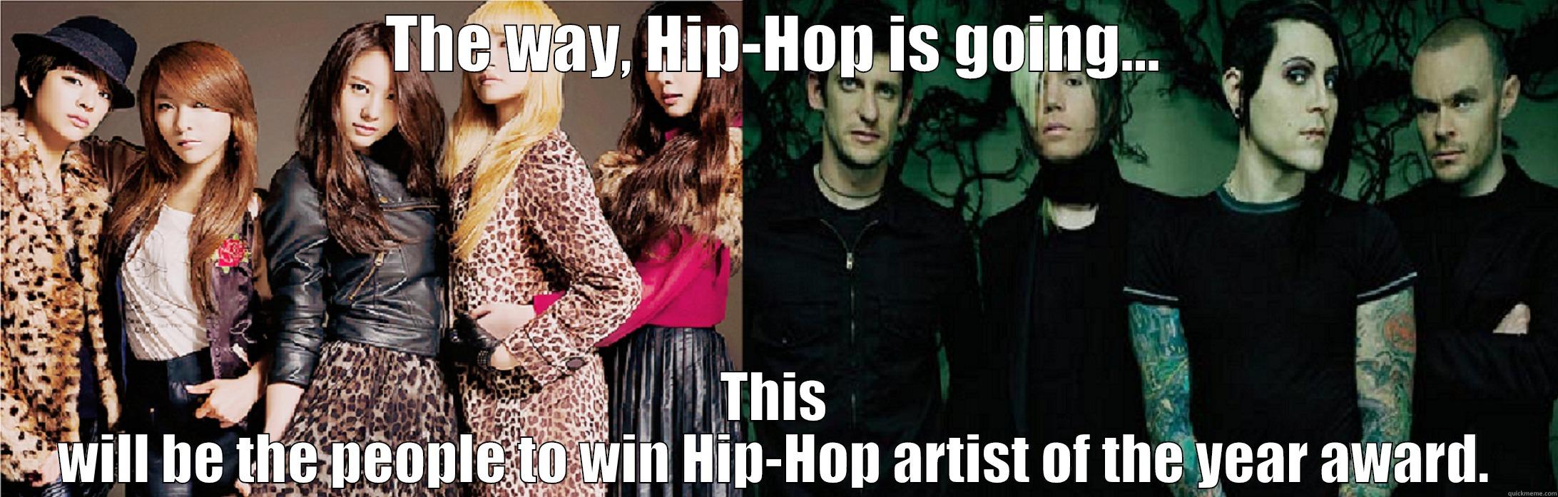 Hip-Hop's Future - THE WAY, HIP-HOP IS GOING... THIS WILL BE THE PEOPLE TO WIN HIP-HOP ARTIST OF THE YEAR AWARD. Misc